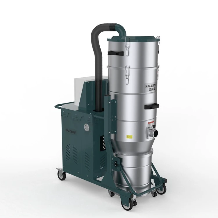 KALESON QW-150L external gas source pulse blowback three-phase industrial vacuum cleaner